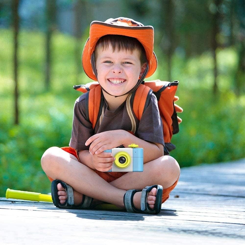 Kinder Kleine Digitalkamera Video Spielzeug Geschenk Geburtstagsgeschenke für Kinder Kleinkind Angehende Fotografen 2,5,3,4,5+ Jahre Alter Altersgerechte Eigenschaften Leicht Kleiner Wiederaufladbar