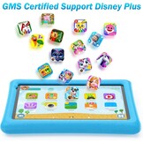 7 Inch Tablet HD Display Android Tablet for Children Toddlers, Kids Edition, with WiFi Dual Camera, 2GB + 32GB Parental Lock, Google Play Store (Blue)