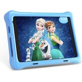 8 inch Kids Tablet, IPS HD Display, Android 10, 2GB RAM, 32GB Storage, WiFi, Bluetooth, Dual Camera, Games, Parental Control, Kidoz Installed, with Blue Kids-Tablet Case