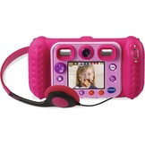 Vtech 80-520099 80-520099-KidiZoom Duo DX incl. draagtas roze kindercamera