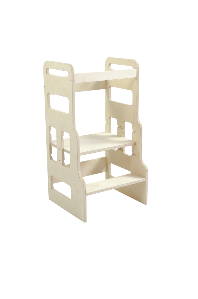 Leertoren - Keukenhulp - 45x42x85 cm - kindertrapje