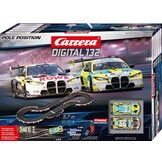 Carrera DIGITAL 132 Pole Position Racebaan groot rood wit blauw