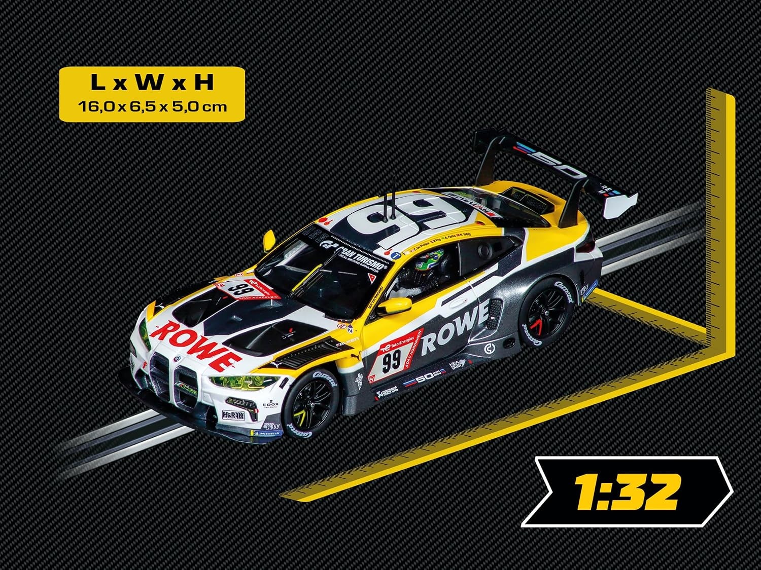 Carrera DIGITAL 132 Pole Position Racebaan groot rood wit blauw