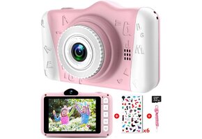 Digitale Kinderfotocamera met 32GB Kaart | 57% Korting