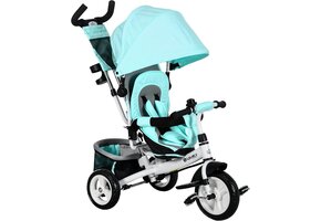 Driewieler 6-in-1 met Duwstang | Groen | 1-5 Jaar | 47% Korting