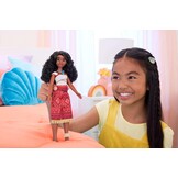 Mattel Disney Vaiana 2 modepop in kenmerkende outfit | Beweegbare pop met afneembare outfit, ketting en enkelbandje, geïnspireerd op Disney Vaiana 2, JBT56