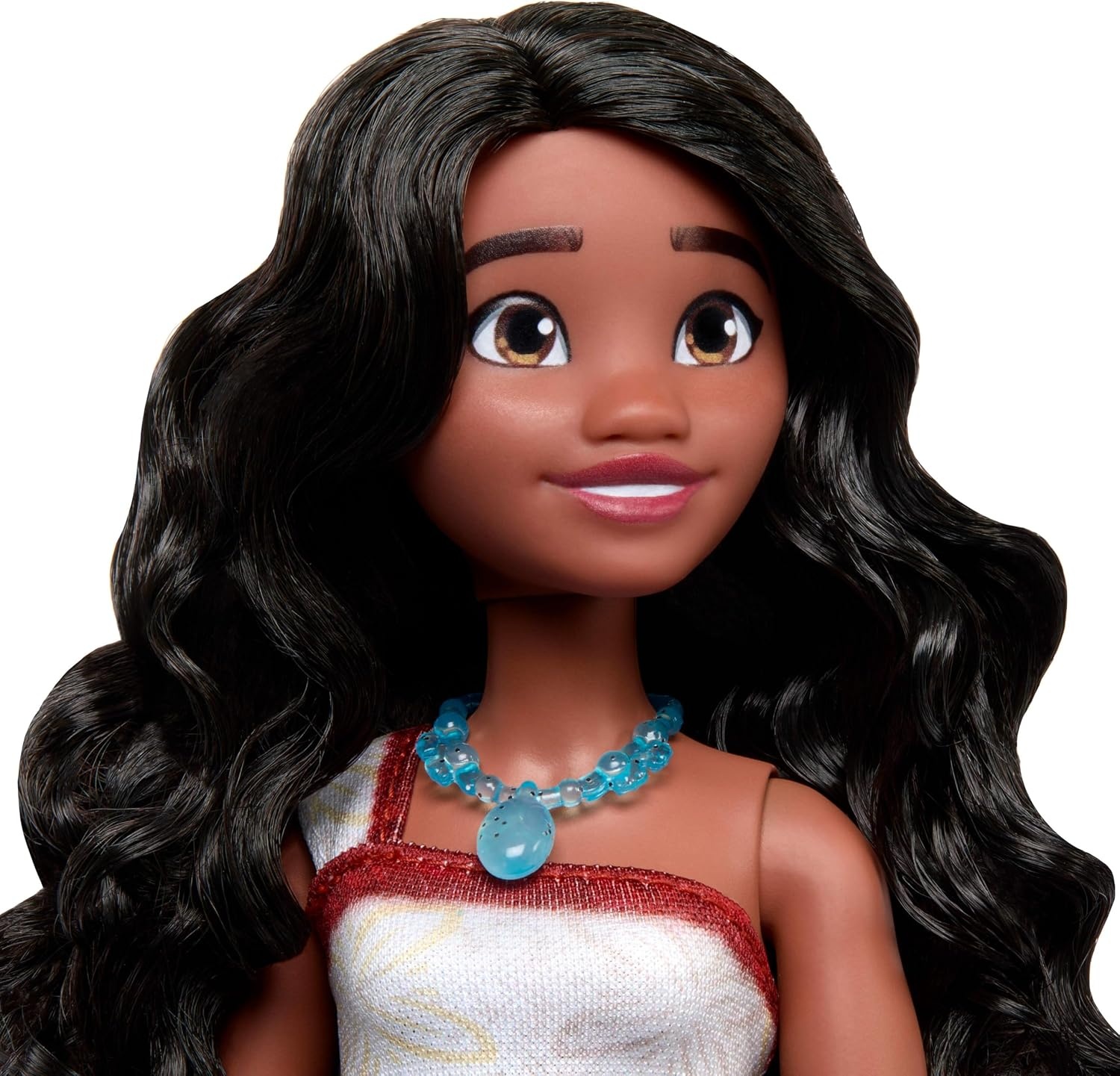 Mattel Disney Vaiana 2 modepop in kenmerkende outfit | Beweegbare pop met afneembare outfit, ketting en enkelbandje, geïnspireerd op Disney Vaiana 2, JBT56