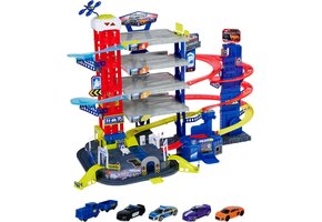 Speelgoedgarage met 5 verdiepingen - 63% Korting!