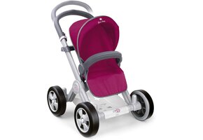 Roze Poppenbuggy met Zonnekap - 40% Korting
