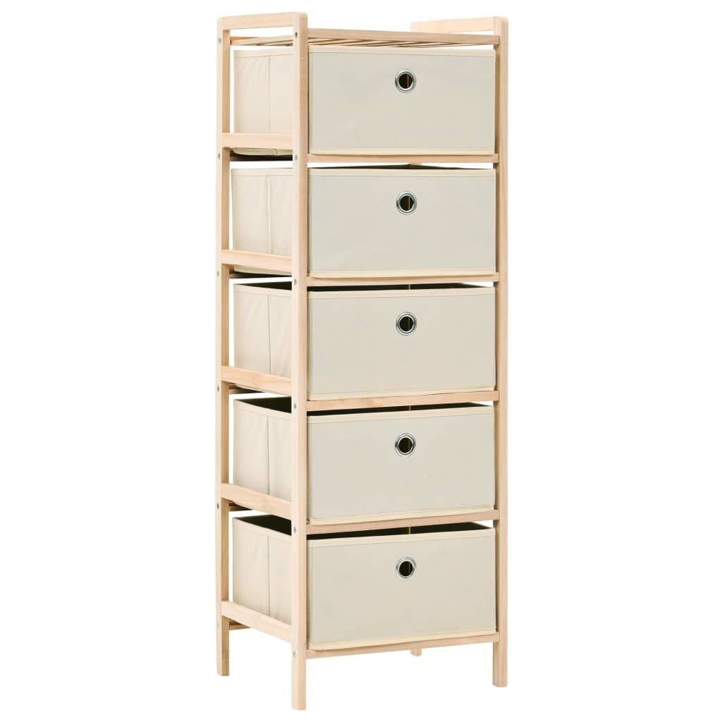 vidaXL Opbergmeubel Cederhout Beige - 34% Korting