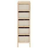 vidaXL Opbergmeubel Cederhout Beige - 34% Korting