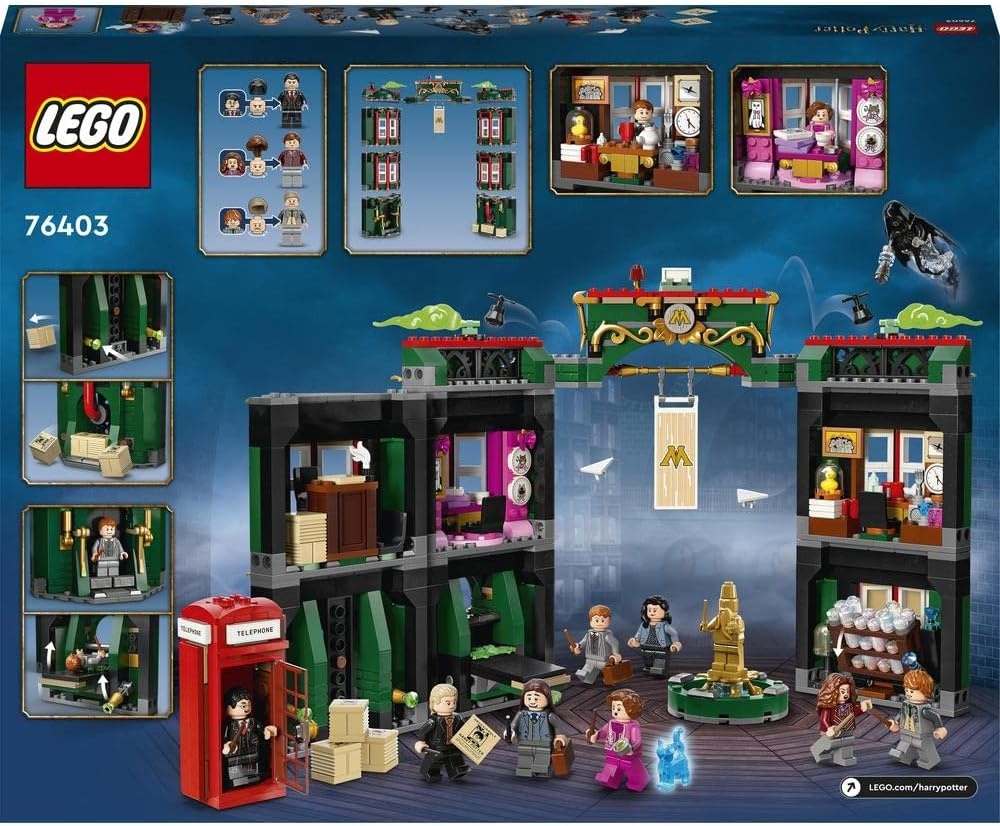 LEGO Harry Potter Ministerie van Toverkunst 76403 Bouwset
