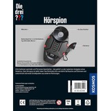 Die Drei ??? Hoorspion – Detective speelgoedset voor kinderen, 22,5 x 20 x 4,2 cm, Wit