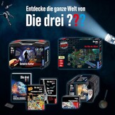 Die Drei ??? Hoorspion – Detective speelgoedset voor kinderen, 22,5 x 20 x 4,2 cm, Wit