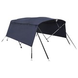 vidaXL Biminitop 4 bogen met zijwanden 243x(200-213)x137 cm