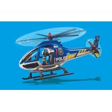Playmobil City Action Politiehelikopter met Parachutesprong - Multi kleuren