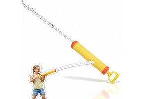 Waterpistool Geel-Oranje 45cm - 12m Bereik - Vanaf 3 Jaar