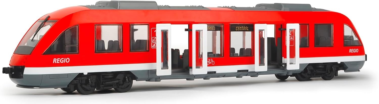 Dickie City train z otwieranymi drzwiami