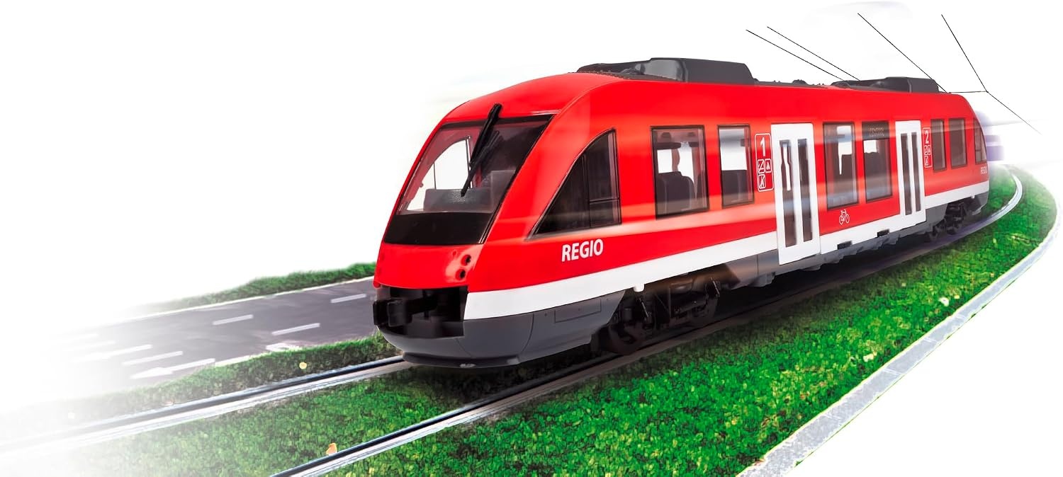Dickie City train z otwieranymi drzwiami