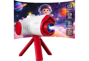 3-in-1 Kindercamera Projector met 48MP & 1080p - 40% Korting!