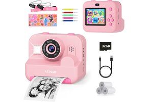 Instant Kindercamera Roze - Print Zelf Foto's + 40% Korting