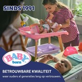 BABY born Sister Zeemeermin stijlhoofd, Ideaal voor kinderhandjes, bevordert creativiteit, empathie & sociale vaardigheden, 3+ jaar, Inclus. zeestervormige haarborstel, Tiara & haarspeltjes, 37 cm