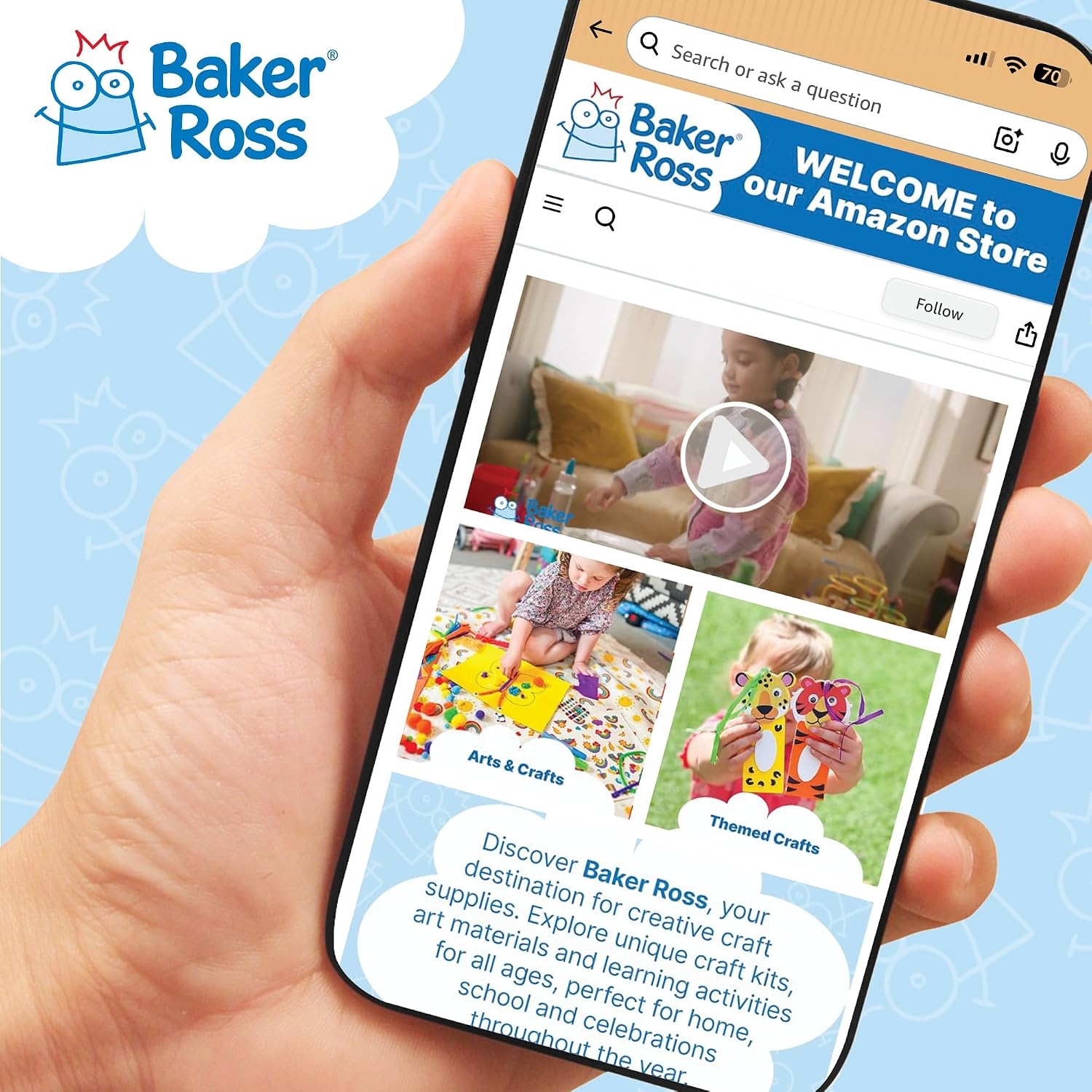 Baker Ross Mosrubber-knutselsets "zwaard & schild" voor kinderen om te knutselen - creatieve schuimrubberen knutselsets voor kinderen (2 stuks)