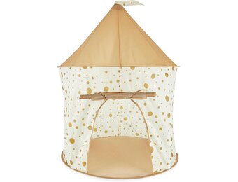 Bieco Kinderzelt voor Binnen Pop up Dots | Prinses | Tent Kinderen | Speeltent Meisjes | Princess Tent | Ballenbad | Kinderspeeltent Meisjes | Speeltent Kinderkamer