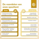 Bieco Kinderzelt voor Binnen Pop up Dots | Prinses | Tent Kinderen | Speeltent Meisjes | Princess Tent | Ballenbad | Kinderspeeltent Meisjes | Speeltent Kinderkamer