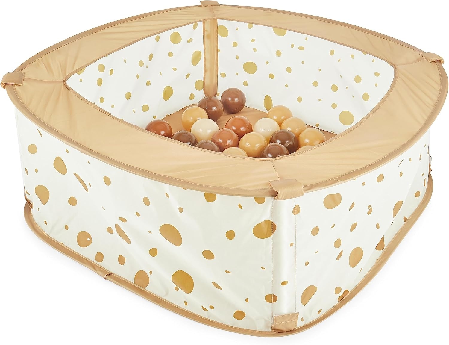 Bieco Kinderzelt voor Binnen Pop up Dots | Prinses | Tent Kinderen | Speeltent Meisjes | Princess Tent | Ballenbad | Kinderspeeltent Meisjes | Speeltent Kinderkamer