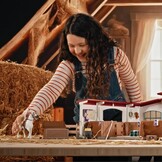 schleich HORSE CLUB Riding Hall Peppertree 42639 With obstacles, paddock and lots of accessories Nice gift for girls and boys earth toys from 5 years Set of 179 pieces | With obstacles, paddock and many accessories, great gift for girls and boys, horse to