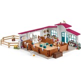 schleich HORSE CLUB Riding Hall Peppertree 42639 With obstacles, paddock and lots of accessories Nice gift for girls and boys earth toys from 5 years Set of 179 pieces | With obstacles, paddock and many accessories, great gift for girls and boys, horse to