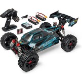 Carson 500409081 1:8 Virus 4.2 XL 100% RTR black/turquoise- RC car, remote controlled car, speed up to 80km/h, 100% RTR model, remote control included