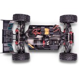 Carson 500409081 1:8 Virus 4.2 XL 100% RTR black/turquoise- RC car, remote controlled car, speed up to 80km/h, 100% RTR model, remote control included