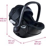 Poppendrager 2-in-1 - Zwart - 34% Korting