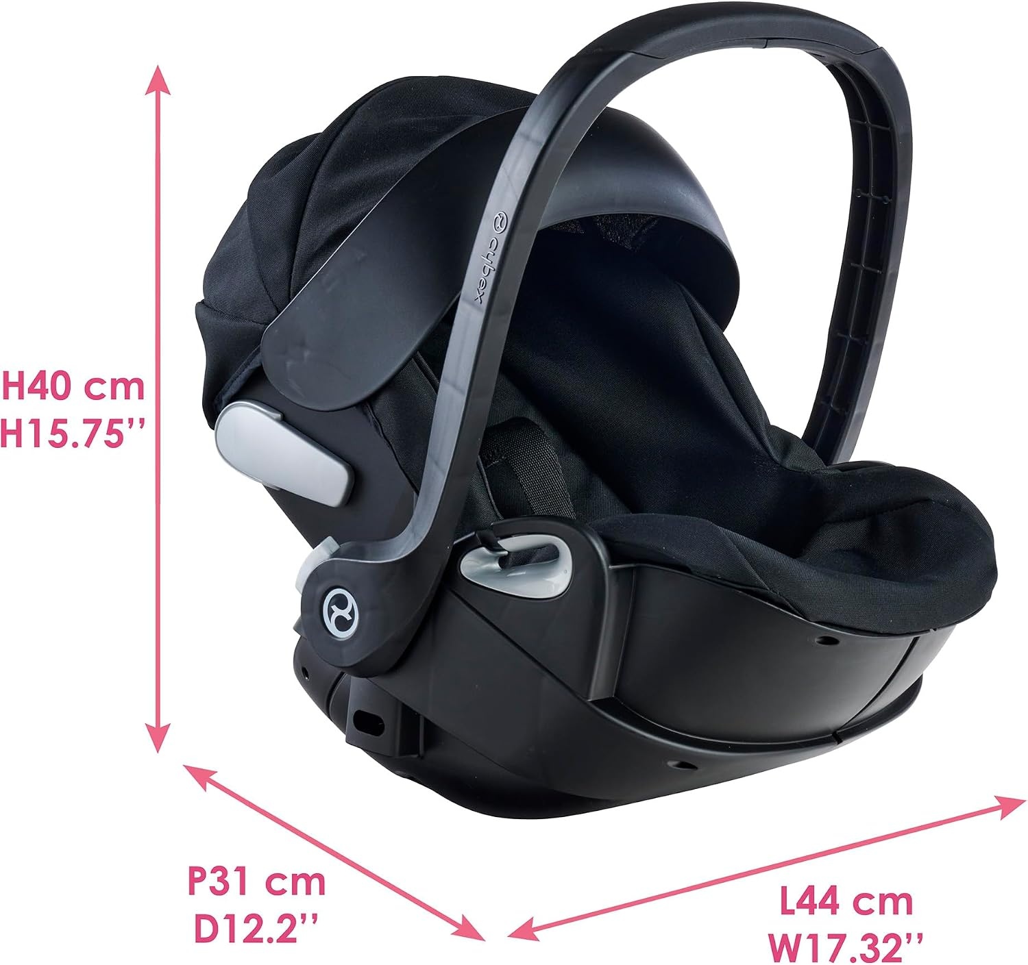 Poppendrager 2-in-1 - Zwart - 34% Korting