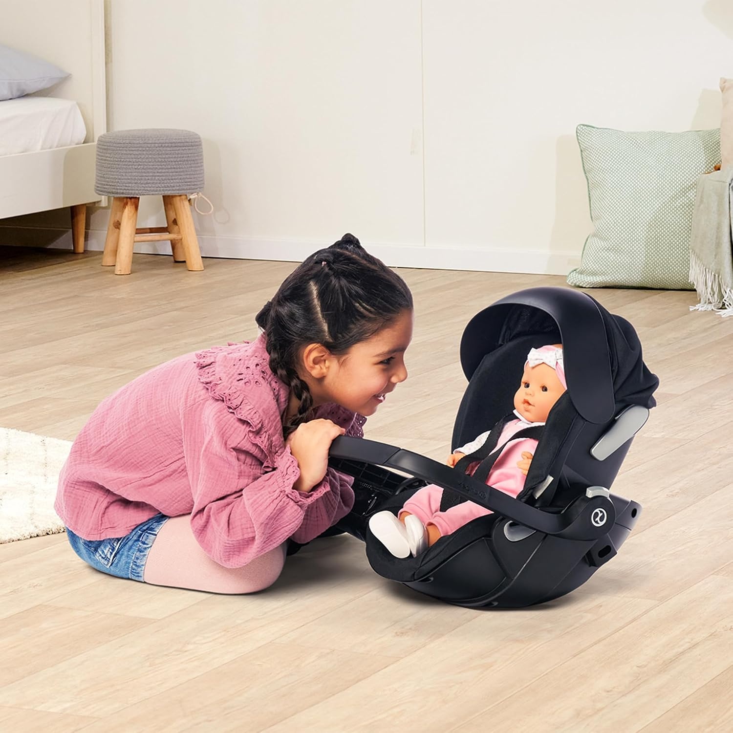 Poppendrager 2-in-1 - Zwart - 34% Korting