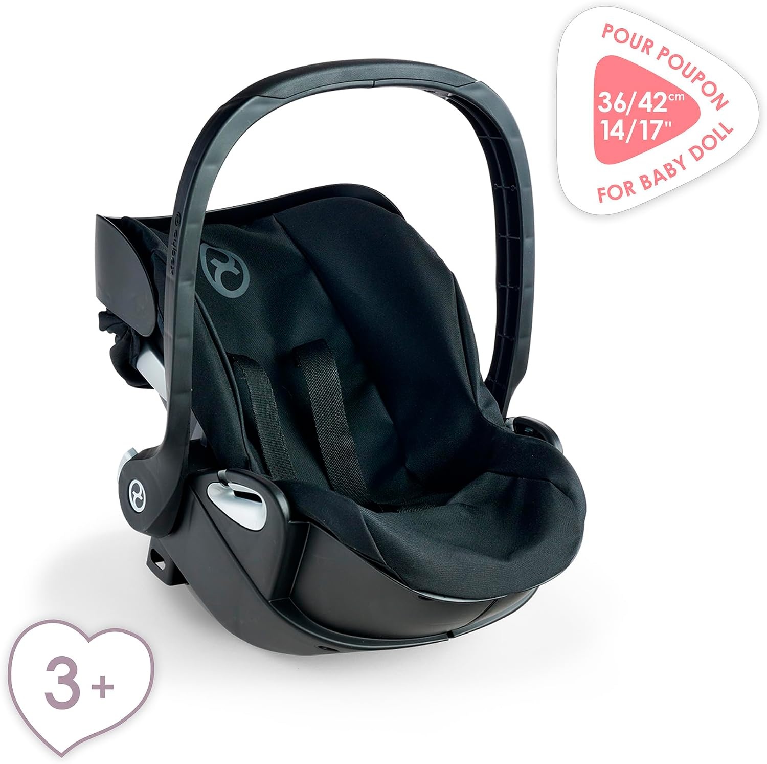 Poppendrager 2-in-1 - Zwart - 34% Korting