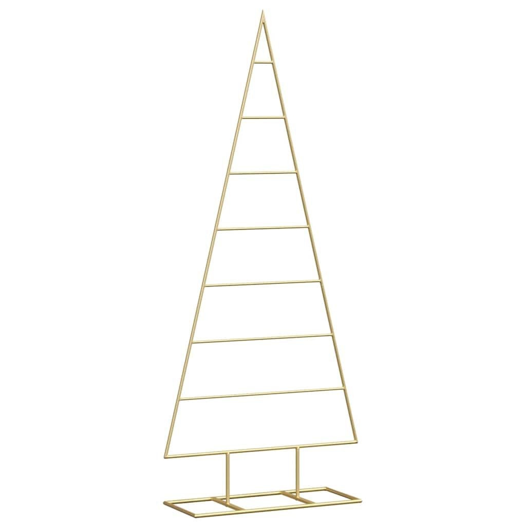 Moderne Metalen Kerstboom Decoratie Zwart - 125 cm - 78% Korting
