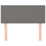 vidaXL Hoofdbord Donkergrijs Stof 90x5x78/88 cm - 83% Korting