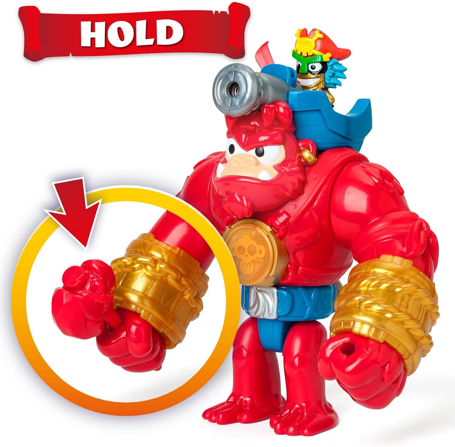 Piratix Boom Ben Gorilla met Piratenfiguur - 34% Korting