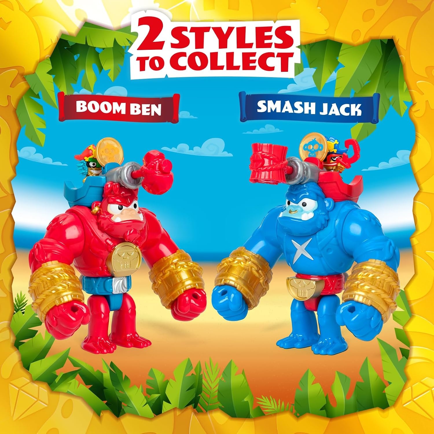 Piratix Boom Ben Gorilla met Piratenfiguur - 34% Korting