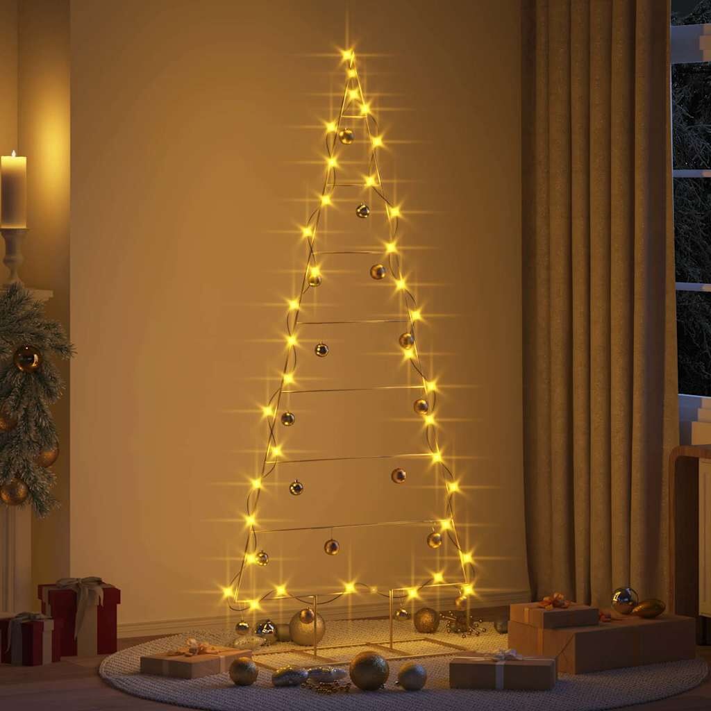 vidaXL Kerstdecoratie kerstboom 210 cm metaal zwart