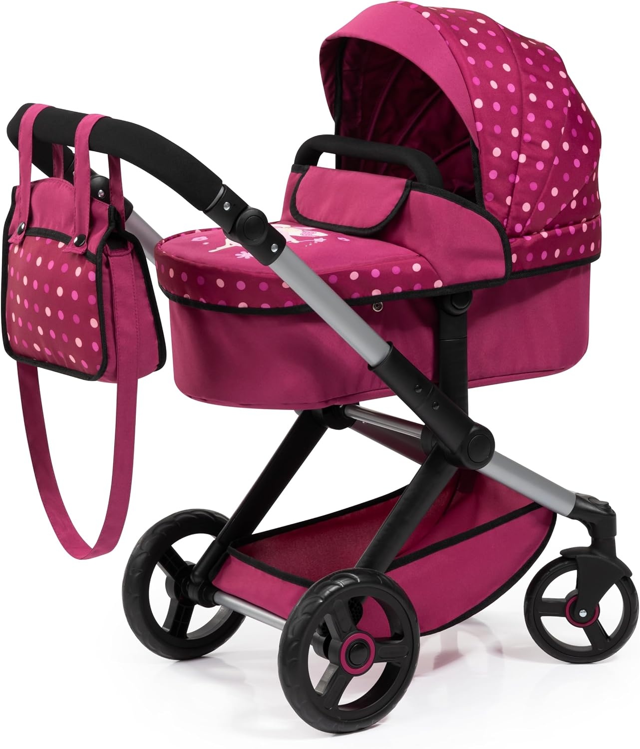Poppenwagen XEO 34% Korting | Verstelbaar & Transformeerbaar