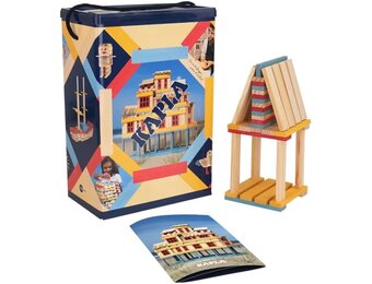 KAPLA SUMMER BOX 200 Kleurrijke Houten Planken - 34% Korting!