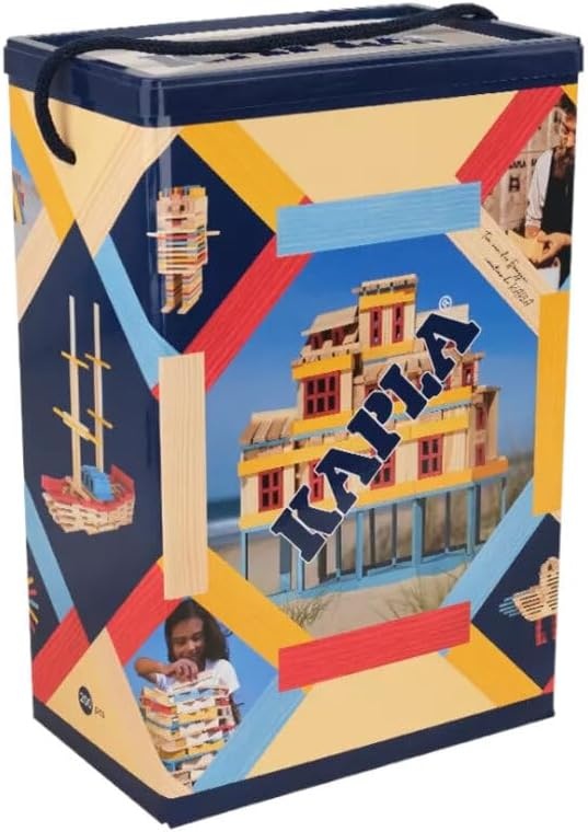 KAPLA SUMMER BOX 200 Kleurrijke Houten Planken - 34% Korting!