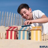 KAPLA SUMMER BOX 200 Kleurrijke Houten Planken - 34% Korting!