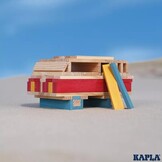 KAPLA SUMMER BOX 200 Kleurrijke Houten Planken - 34% Korting!