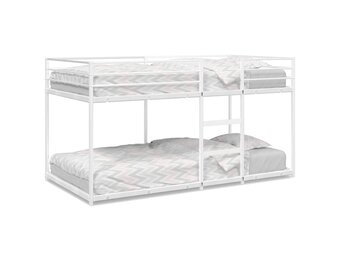 VidaXL Wit Stapelbed 90x200 cm - Ideaal voor Kinderen & Logees (35% Korting)