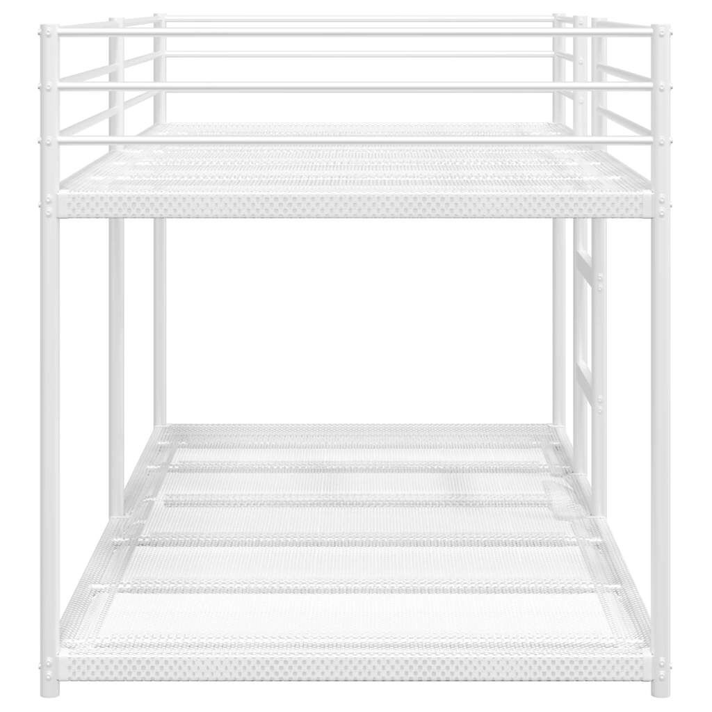VidaXL Wit Stapelbed 90x200 cm - Ideaal voor Kinderen & Logees (35% Korting)